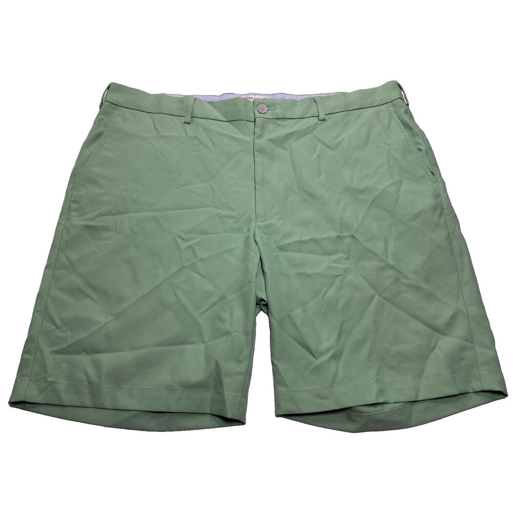 Peter Millar Salem Performance Shorts 9" Heathrow Country Club Size 38 Pear Tart